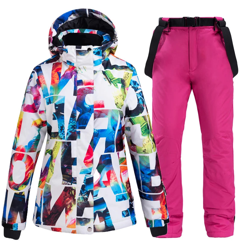 Ski Snowboard Suit for Women