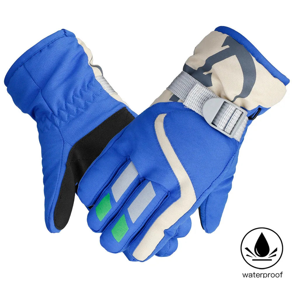 Thermal Ski Gloves  Kids 4 -7yrs