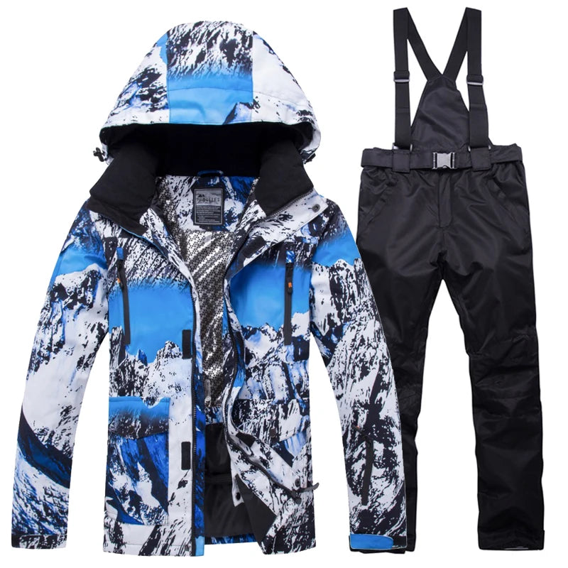 Ski Snowboarding Suit Men