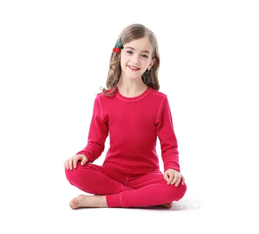 Thermal Base Layer Set Top & Pants Kids Unisex