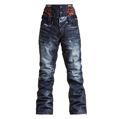 Denim Ski Pants Women