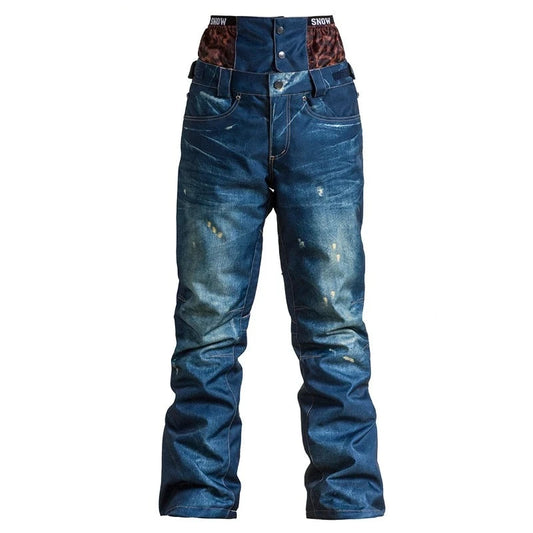 Denim Ski Pants Women