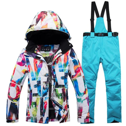 Ski Snowboard Suit Women