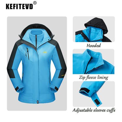 3 in1 Women's Winter Ski Jackets