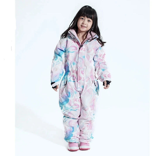 Ski Jumpsuit One piece Kids Boys Girls