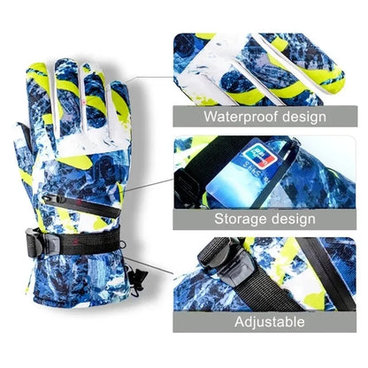 Ski Gloves Women Men