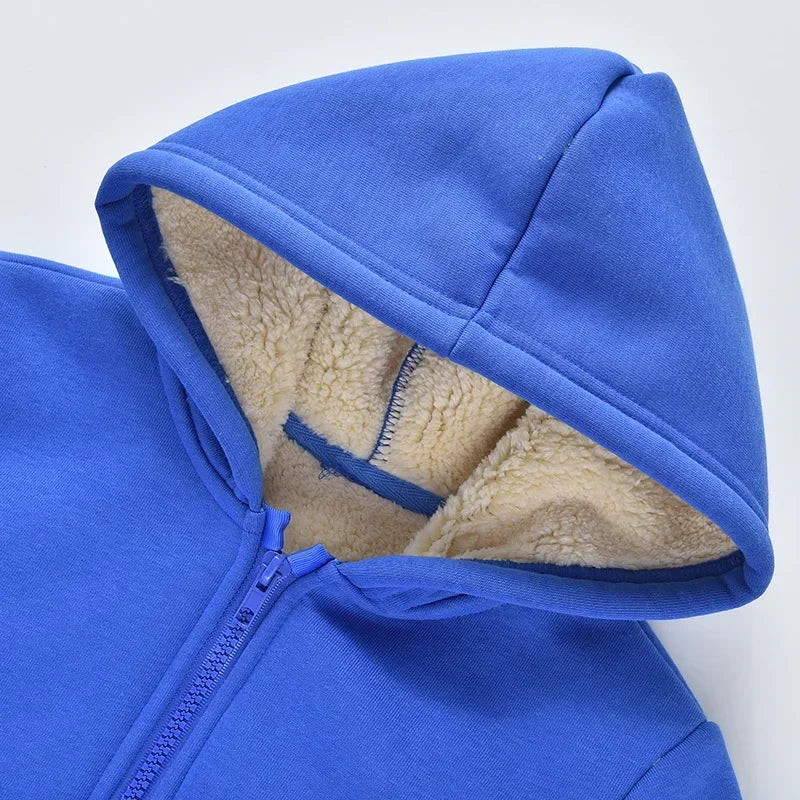 Unisex Winter Fleece Hoodies Kids