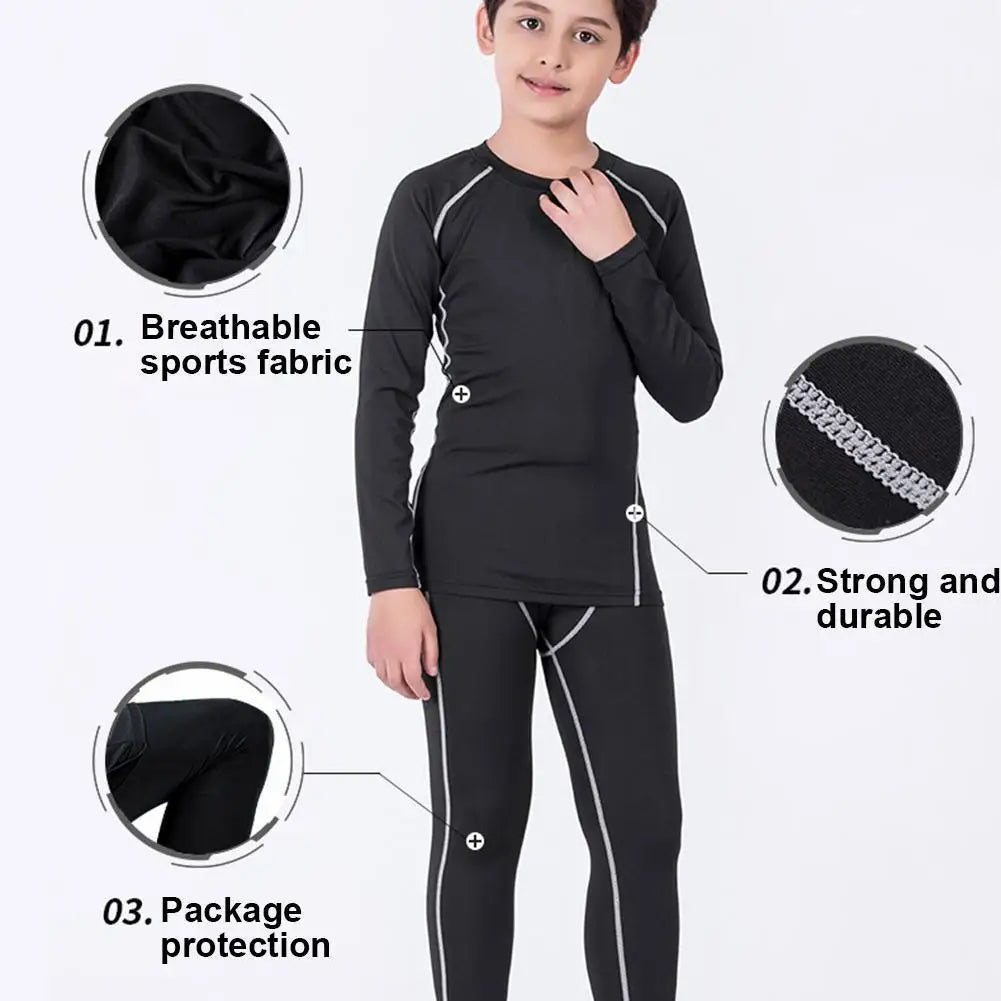 Thermal Underwear Base Layers Kids