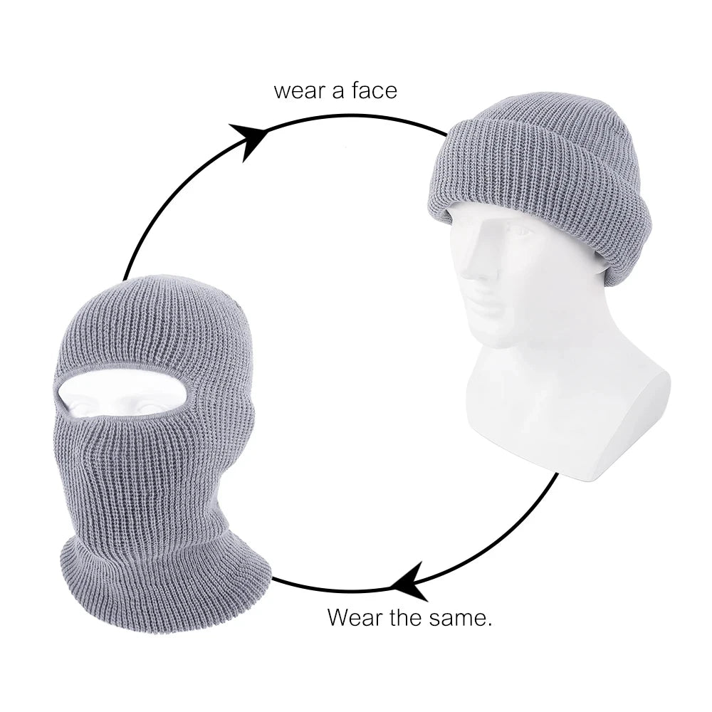 Thermal Fleece Balaclava Men Women