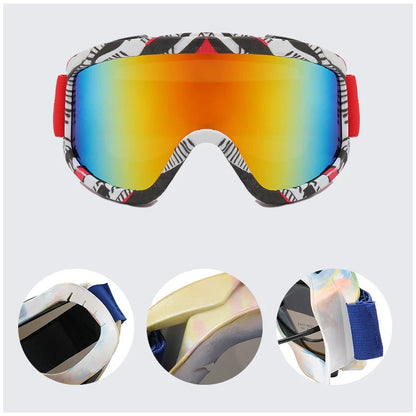 Anti-Fog Ski Goggles