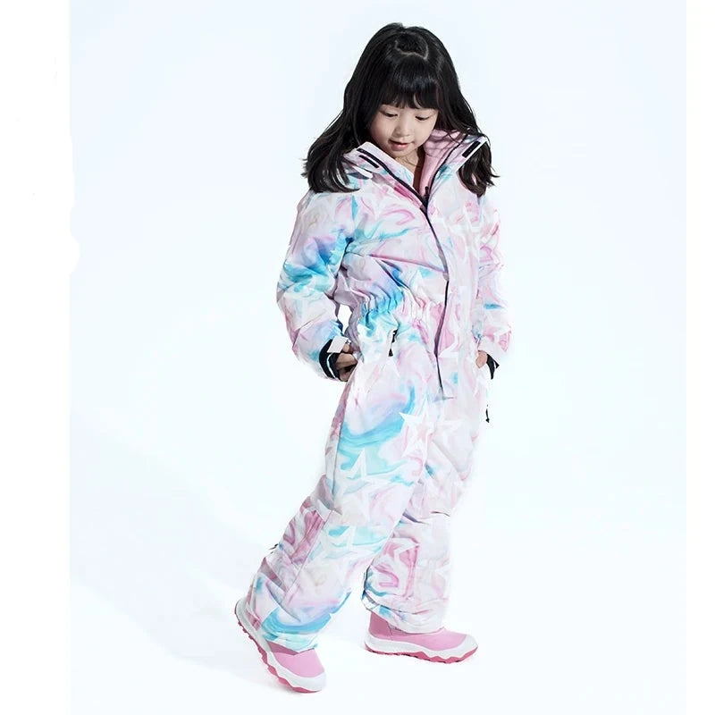 Ski Jumpsuit One piece Kids Boys Girls