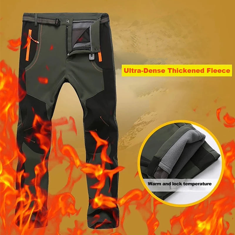 Thermal Fleece Pants Men Women