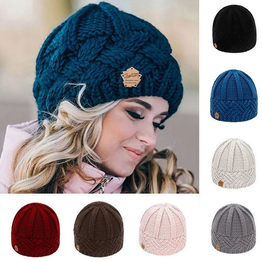 Warm Women Knitted Hats & Beanies