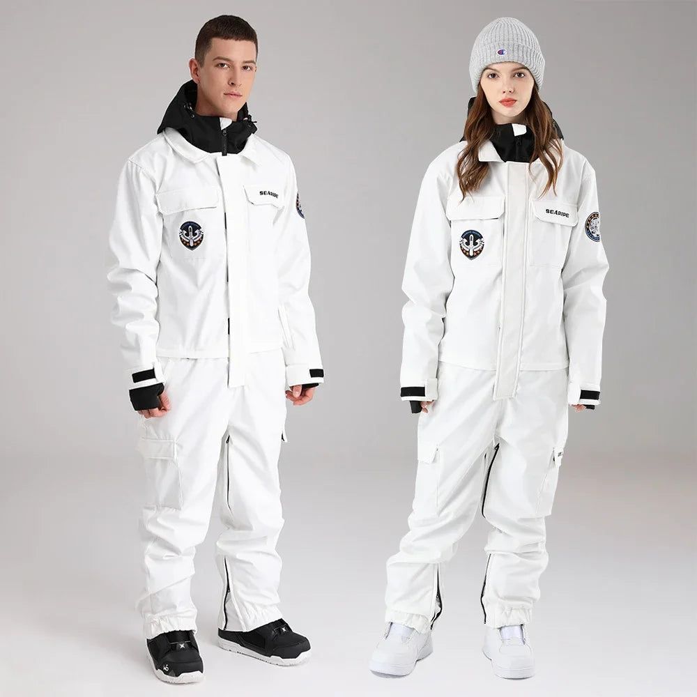 Ski Jumpsuit One Piece Snow Suits Waterproof