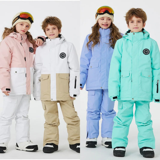 Ski Snowboard Suit Boys Girls